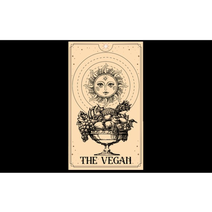 The Vegan Cute Tarot Card Bumper Sticker