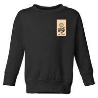 The Vegan Cute Tarot Card Toddler Sweatshirt