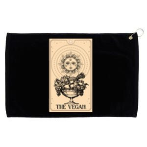 The Vegan Cute Tarot Card Grommeted Golf Towel