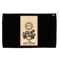 The Vegan Cute Tarot Card Grommeted Golf Towel