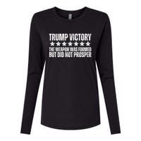 Trump Victory Christian Weapon Formed But Did Not Prosper Womens Cotton Relaxed Long Sleeve T-Shirt