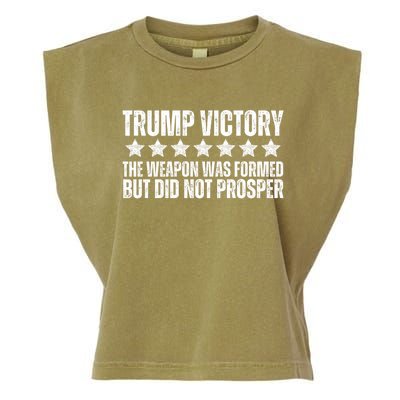 Trump Victory Christian Weapon Formed But Did Not Prosper Garment-Dyed Women's Muscle Tee