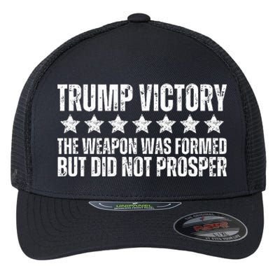 Trump Victory Christian Weapon Formed But Did Not Prosper Flexfit Unipanel Trucker Cap