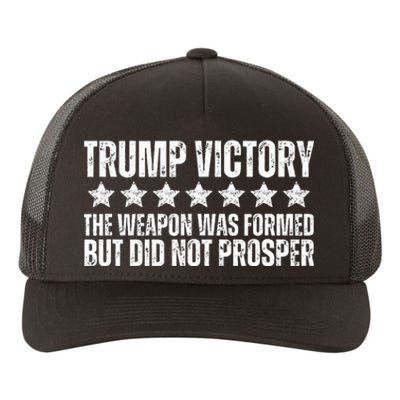 Trump Victory Christian Weapon Formed But Did Not Prosper Yupoong Adult 5-Panel Trucker Hat