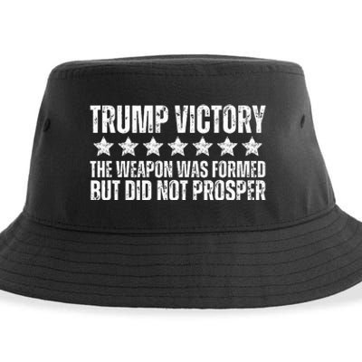 Trump Victory Christian Weapon Formed But Did Not Prosper Sustainable Bucket Hat