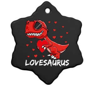 Tgiftrex Valentines Day Dinosaur Funny Gift Ceramic Star Ornament