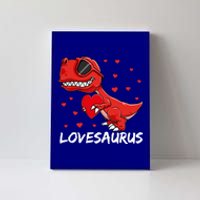 Tgiftrex Valentines Day Dinosaur Funny Gift Canvas