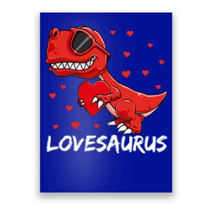 Tgiftrex Valentines Day Dinosaur Funny Gift Poster