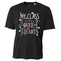 Teachers Valentines Day Shirts Class Full Of Sweethearts Cooling Performance Crew T-Shirt