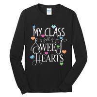 Teachers Valentines Day Shirts Class Full Of Sweethearts Tall Long Sleeve T-Shirt