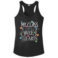 Teachers Valentines Day Shirts Class Full Of Sweethearts Ladies PosiCharge Competitor Racerback Tank