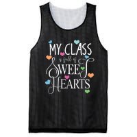 Teachers Valentines Day Shirts Class Full Of Sweethearts Mesh Reversible Basketball Jersey Tank