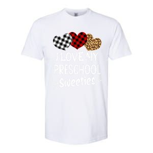 Teacher Valentines Day Gift I Love My Preschool Sweeties Cool Gift Softstyle CVC T-Shirt