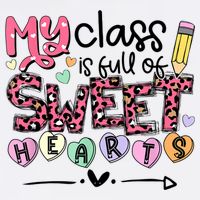 Teacher Valentine's Day My Class Is Full Of Sweet Hearts Cool Comfort Performance Bucket Hat