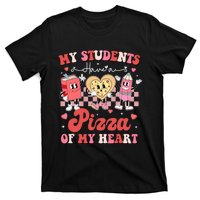 Teacher Valentines Day My Students Have A Pizza Of My Heart T-Shirt