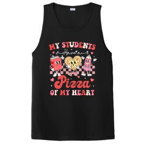 Teacher Valentines Day My Students Have A Pizza Of My Heart PosiCharge Competitor Tank