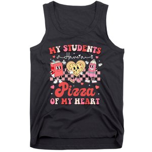 Teacher Valentines Day My Students Have A Pizza Of My Heart Tank Top