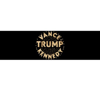 Trump Vintage Design Vance Kennedy Bumper Sticker