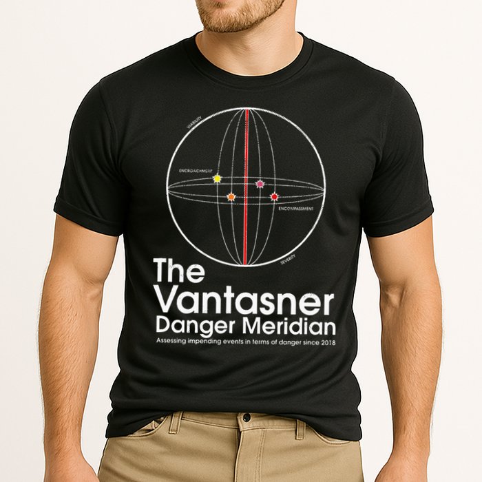 The Vantasner Danger Meridian For Conditions Grave Cooling Performance Crew T-Shirt