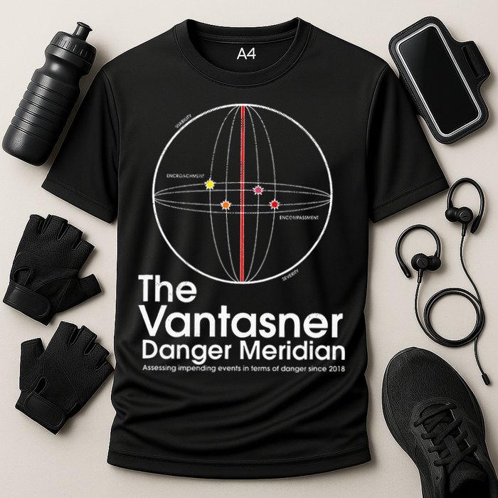 The Vantasner Danger Meridian For Conditions Grave Cooling Performance Crew T-Shirt