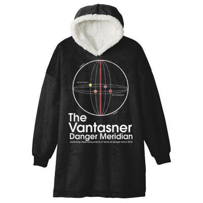 The Vantasner Danger Meridian For Conditions Grave Hooded Wearable Blanket