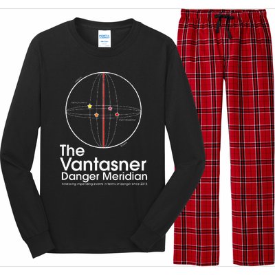 The Vantasner Danger Meridian For Conditions Grave Long Sleeve Pajama Set