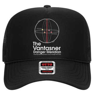 The Vantasner Danger Meridian For Conditions Grave Trucker Hat