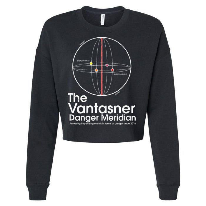 The Vantasner Danger Meridian For Conditions Grave Cropped Pullover Crew