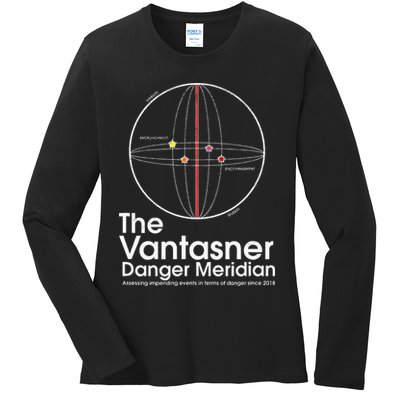 The Vantasner Danger Meridian For Conditions Grave Ladies Long Sleeve Shirt