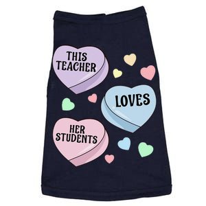 Teacher Valentine's Day THIS TEACHER LOVES HER STUDENTS Doggie Tank