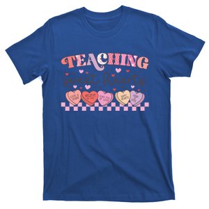 Teacher ValentineS Day Teaching Sweet Hearts Candy Love Cool Gift T-Shirt