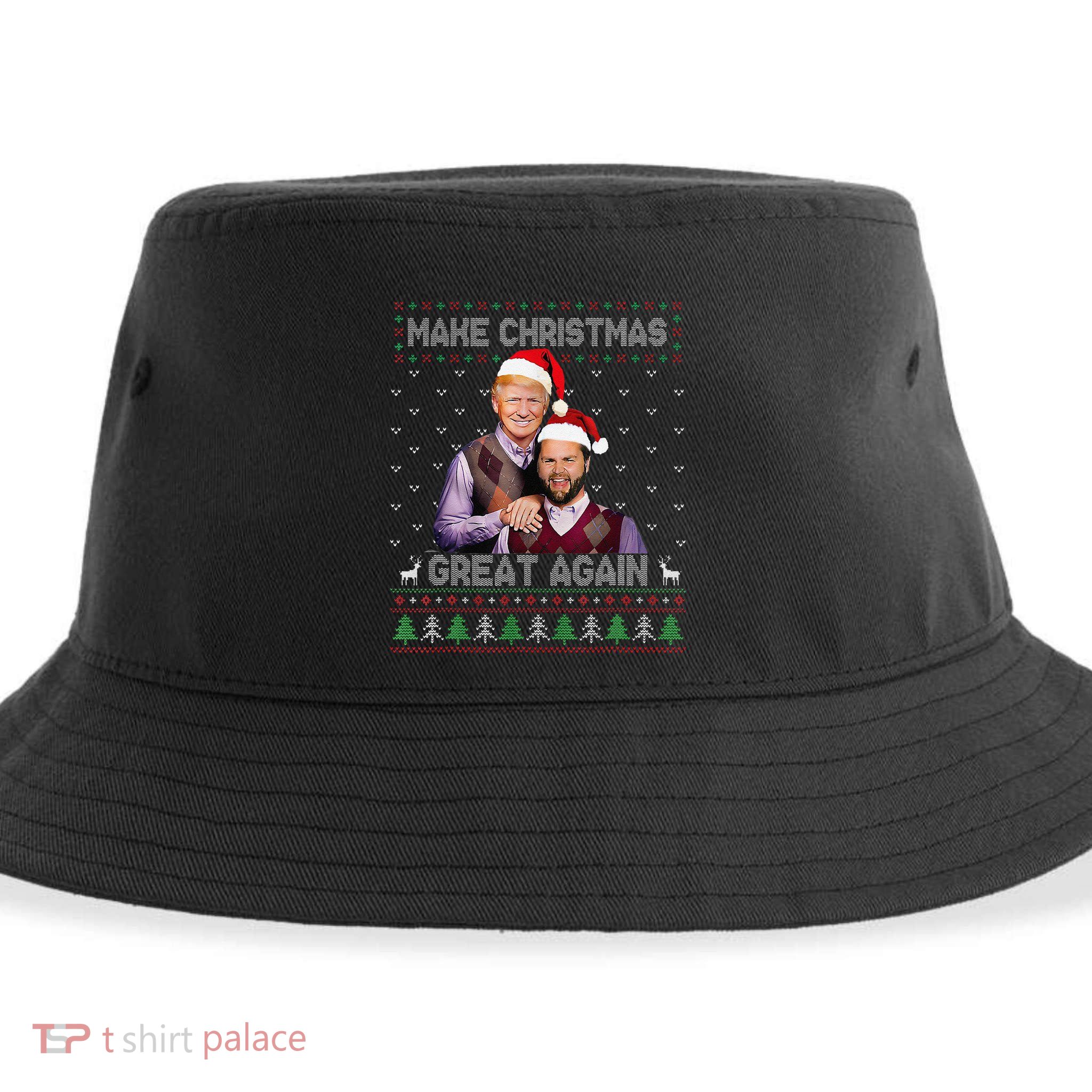 Trump Vance Drill Drill Drill Sustainable Bucket Hat