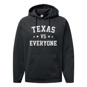 Texas Vs Everyone Season Trend Performance Fleece Hoodie