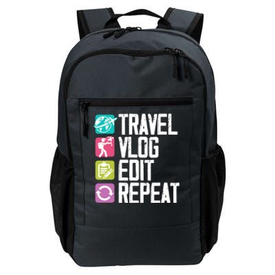 Travel Vlog Edit Vlogger Videographer Video Editor Vlogging Daily Commute Backpack