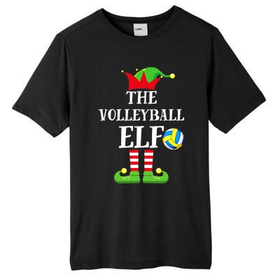 The Volleyball Elf Matching Volleyball Player Christmas Tall Fusion ChromaSoft Performance T-Shirt