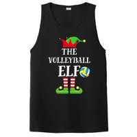 The Volleyball Elf Matching Volleyball Player Christmas PosiCharge Competitor Tank