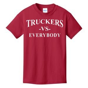 Truckers Vs Everybody Kids T-Shirt