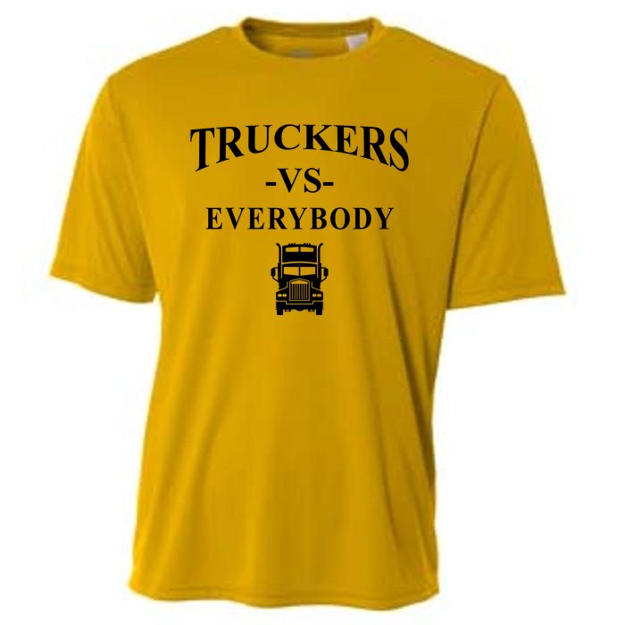 Truckers VS Everybody Truck Cooling Performance Crew T-Shirt