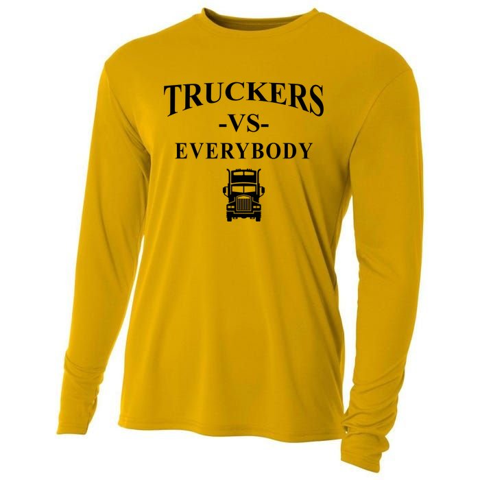 Truckers VS Everybody Truck Cooling Performance Long Sleeve Crew