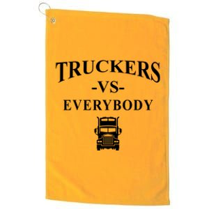 Truckers VS Everybody Truck Platinum Collection Golf Towel