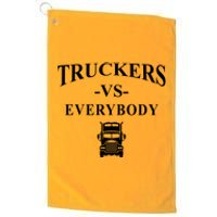 Truckers VS Everybody Truck Platinum Collection Golf Towel