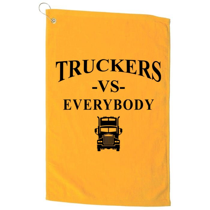 Truckers VS Everybody Truck Platinum Collection Golf Towel