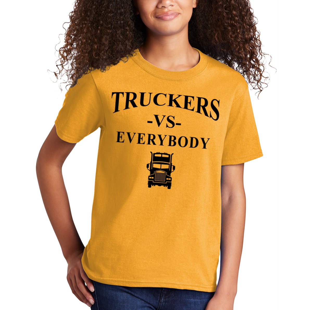 Truckers VS Everybody Truck Kids T-Shirt