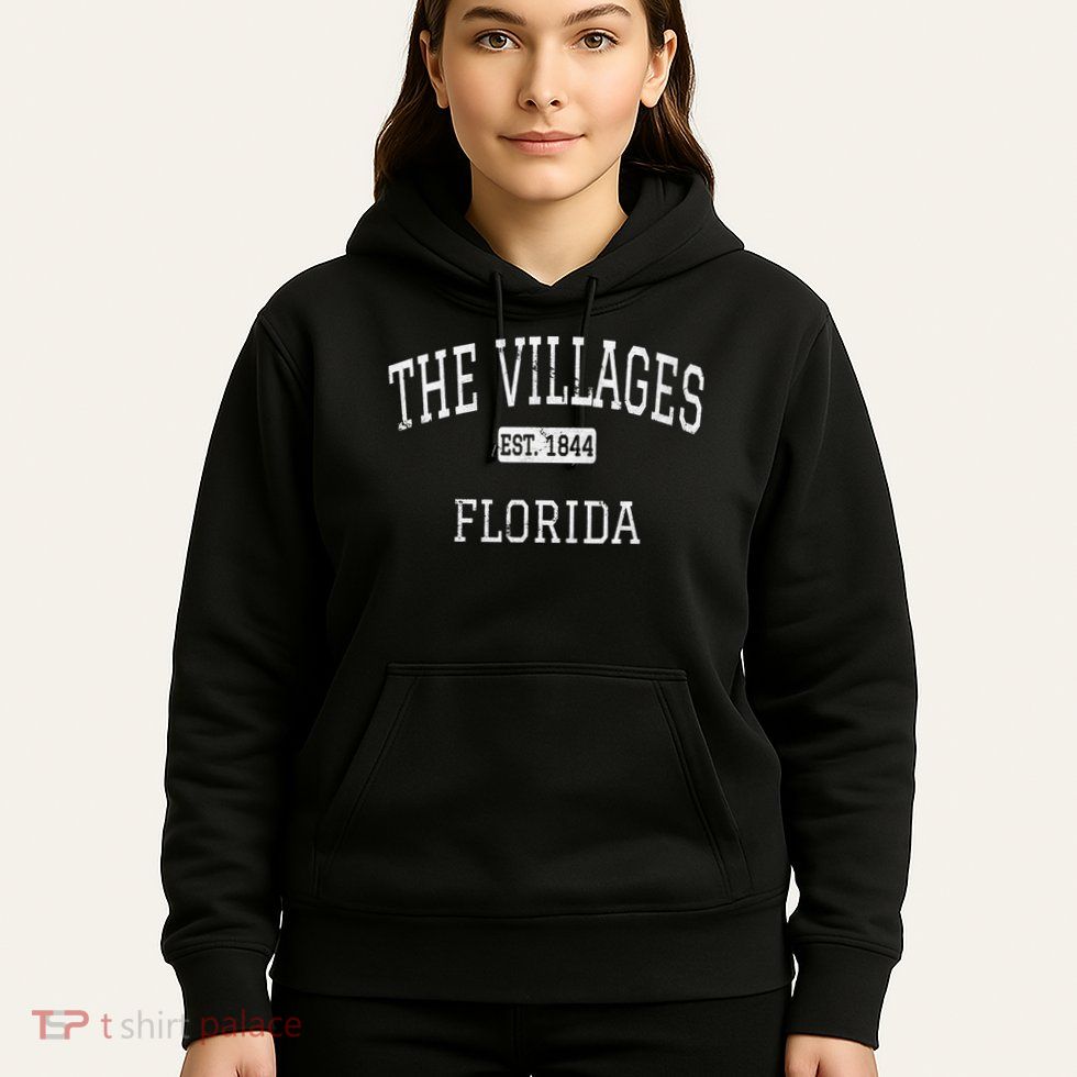 The Villages Florida FL Vintage Hoodie