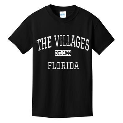 The Villages Florida FL Vintage Kids T-Shirt