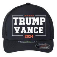 Trump Vance For President 2024 Campaign Us Election Flexfit Unipanel Trucker Cap