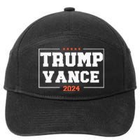 Trump Vance For President 2024 Campaign Us Election 7-Panel Snapback Hat