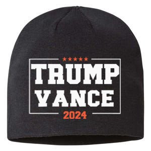 Trump Vance For President 2024 Campaign Us Election Sustainable Beanie