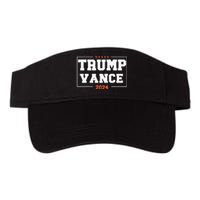 Trump Vance For President 2024 Campaign Us Election Valucap Bio-Washed Visor