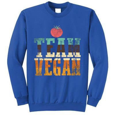 Team Vegan Funny Gift Sweatshirt